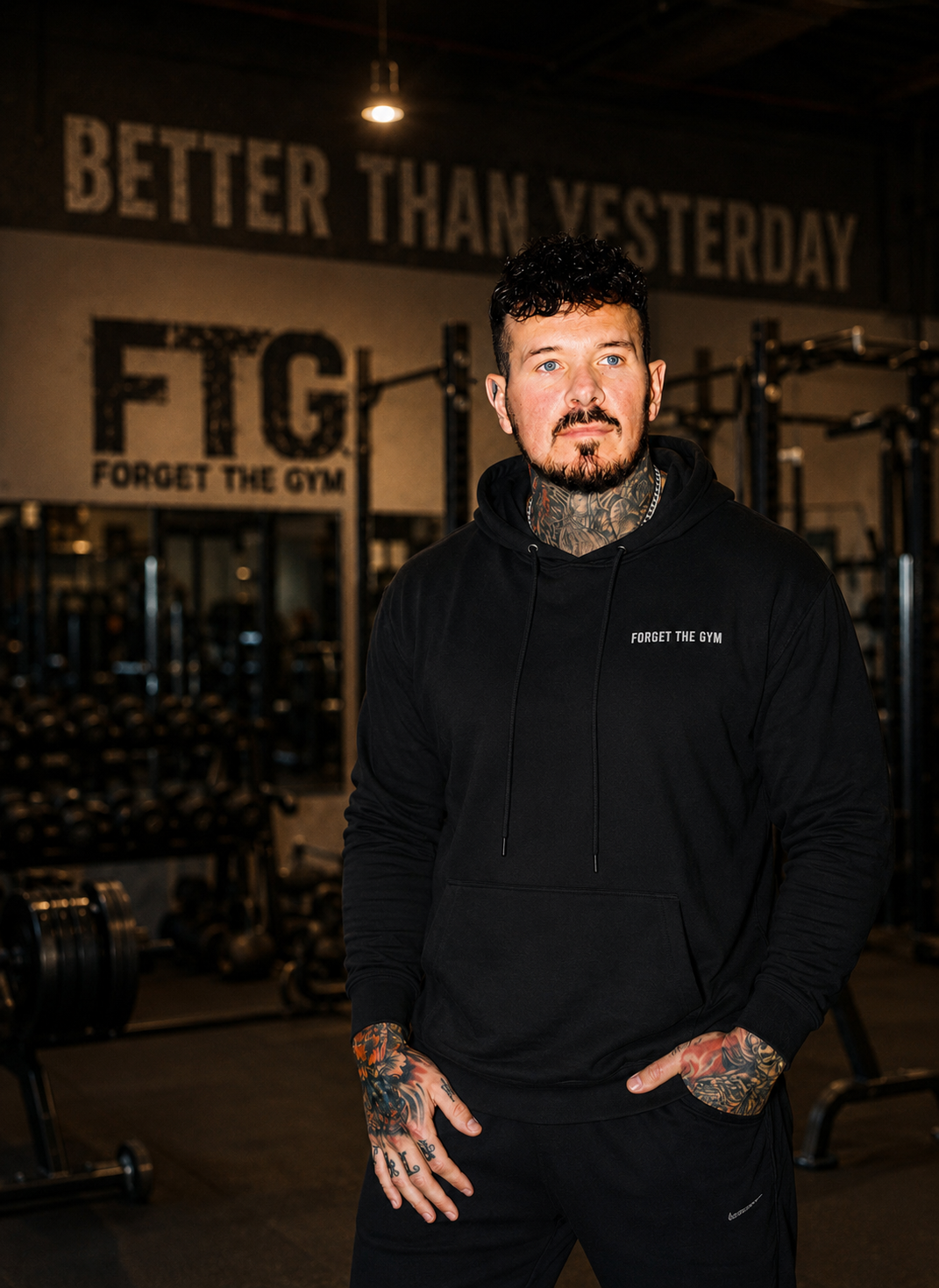 Dave Vaughan, founder of MonetizeMI, coaching in the gym