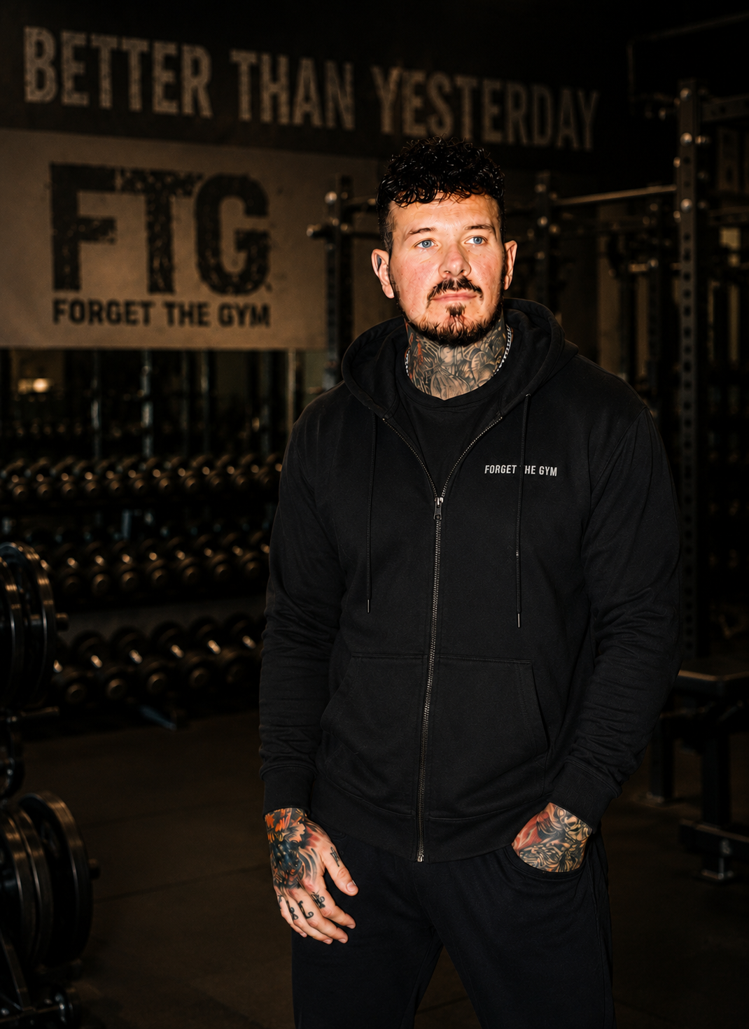 Dave at the Forget The Gym studio